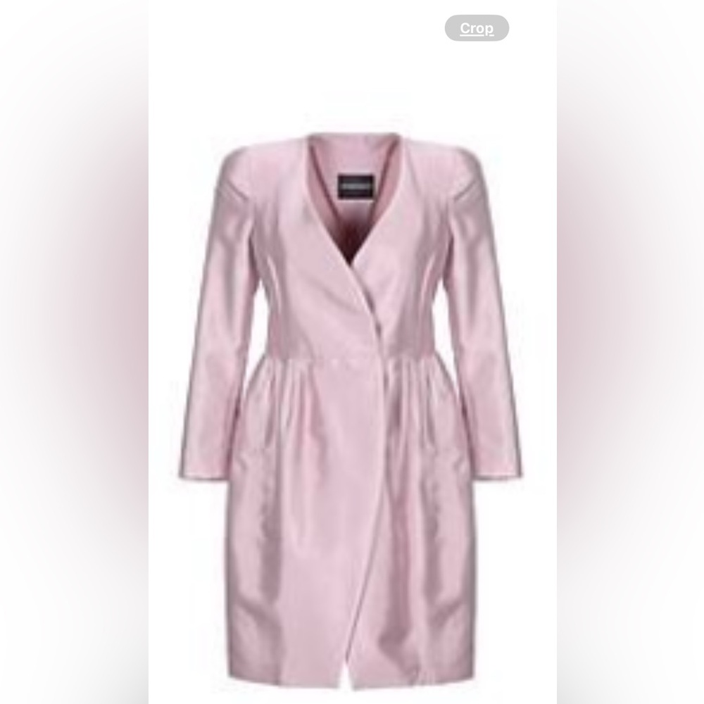 Emporio Armani Blush Pink Coat